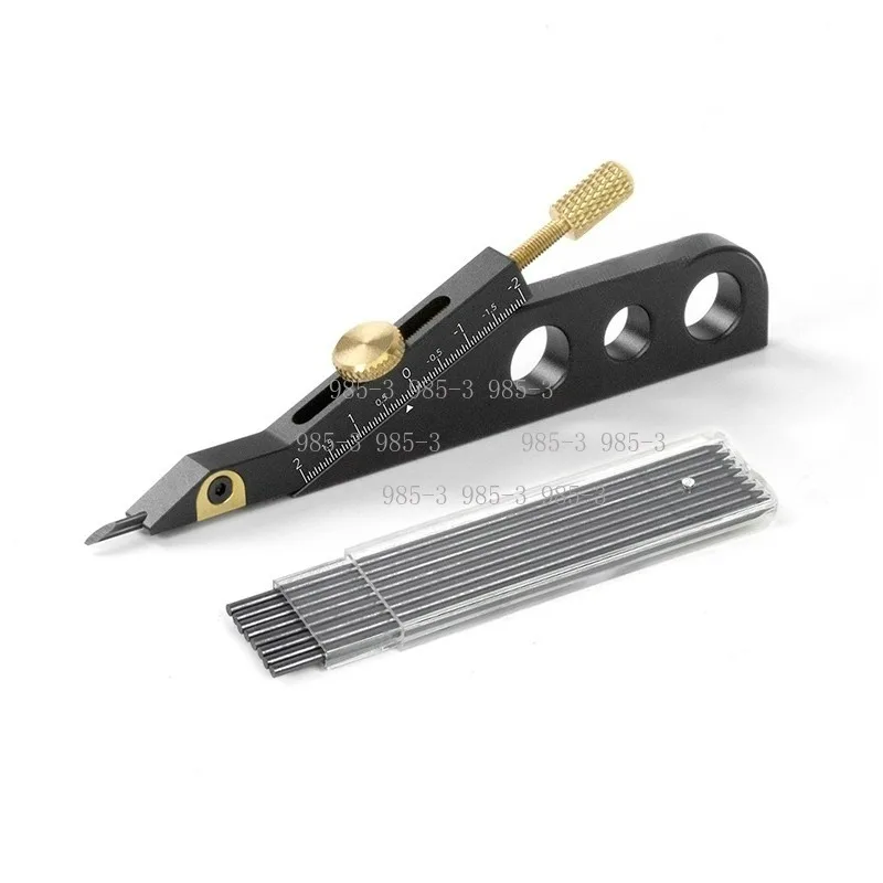 Precision Guitar Nut Marking Tool, Nut Slot Scribe for Saddle Height Adjustment