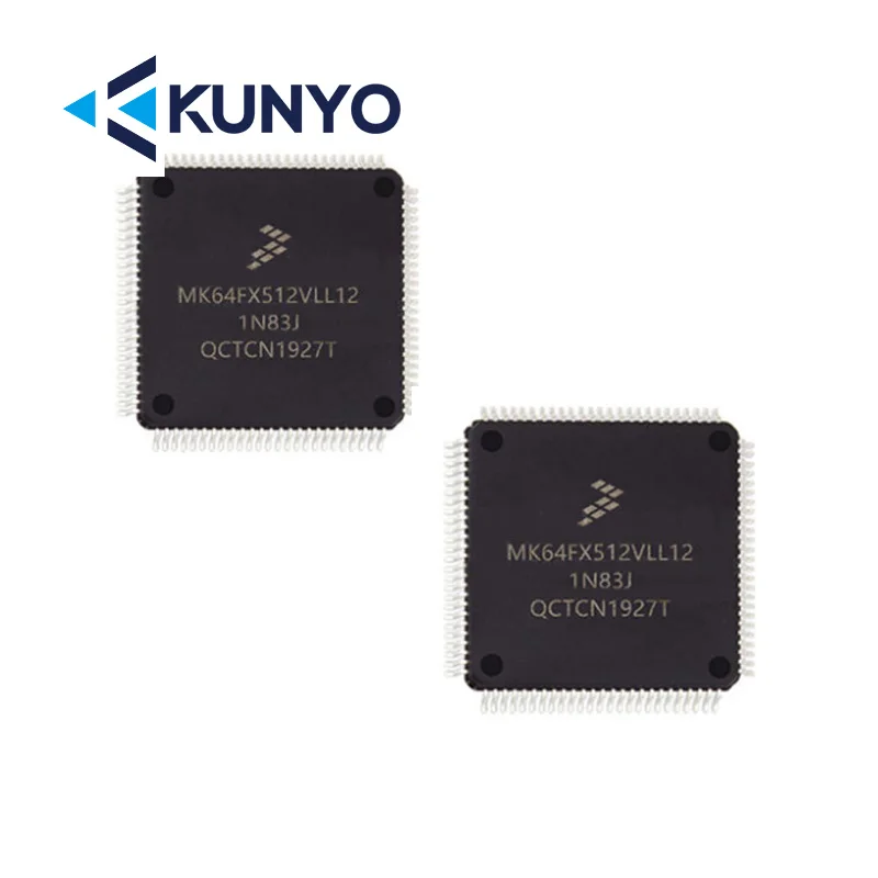 electronic components MK64FX512VLL12 MK64FN1M0VLQ12 LQFP100 LQFP144 the integrated circuit ic chip