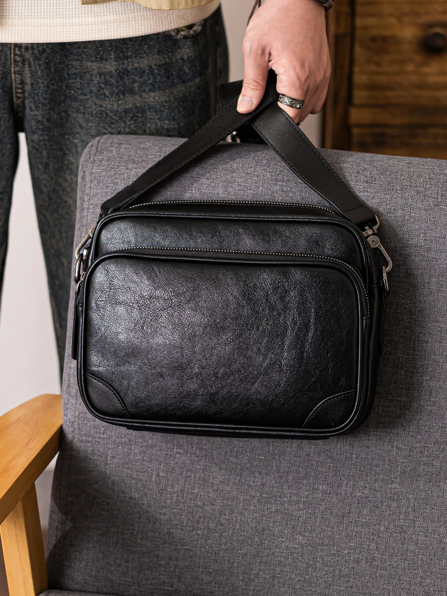 Luxe, hoogwaardige, echte lere - Luxury Bags For Travel recensie en prijs