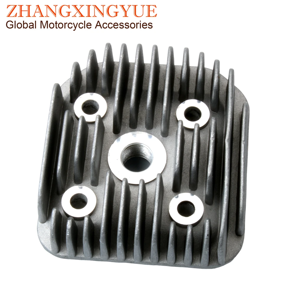 Scooter 70cc Big Bore Cylinder Head For Mbk Booster Stunt 50 Yamaha Target Slider Bws Zuma 50cc 47mm 2-Stroke Engine Parts