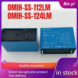 New 1pcs/lot OMIH-SS-112LM OMIH-SS-124LM OMIH-SS-148LM OMIH-SH-112L 124L 12V 24V 48V 4pins 16A power relay