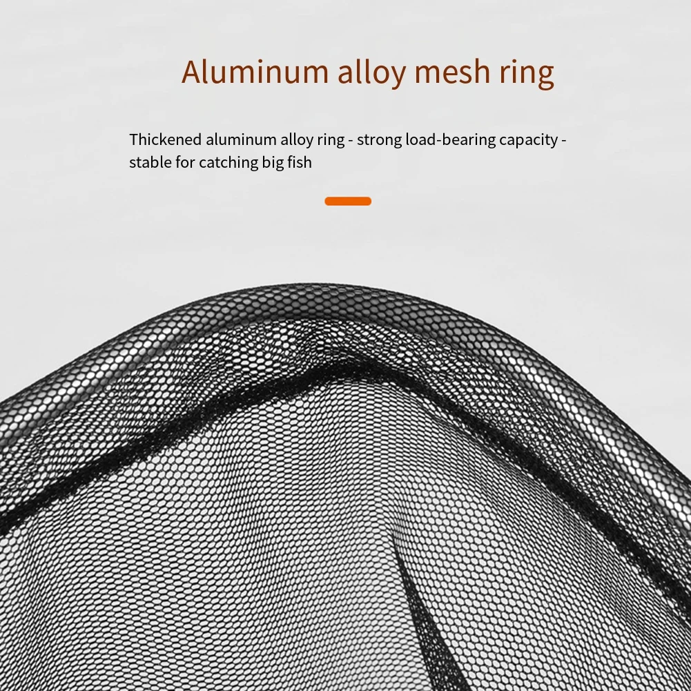 Short Handle Aluminum Fishing Landing Net - 30/35cm Round/Square Portable Lure Net With Quick-Dry & Large Capacity - Image 2
