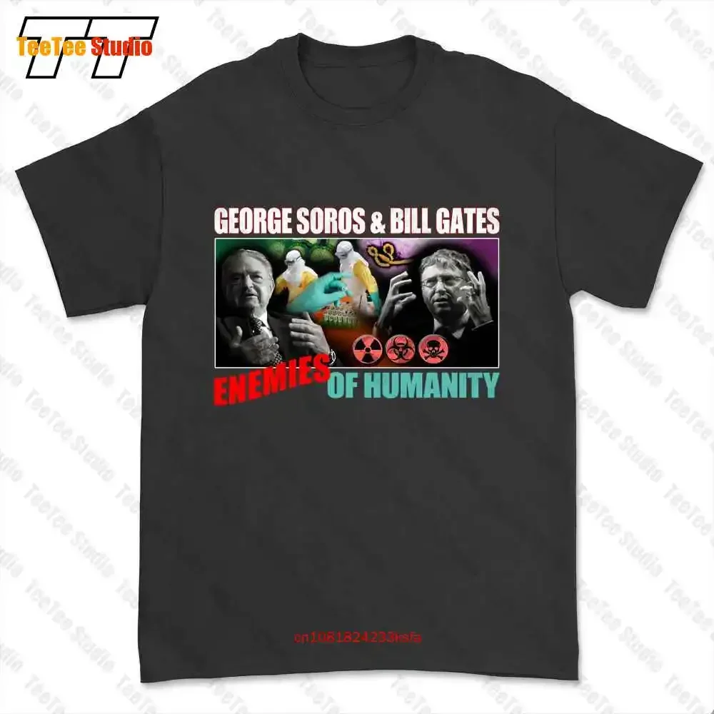 Cv19 vacinas novo pedido mundial illuminati verdade bill gates george soros camiseta ys87