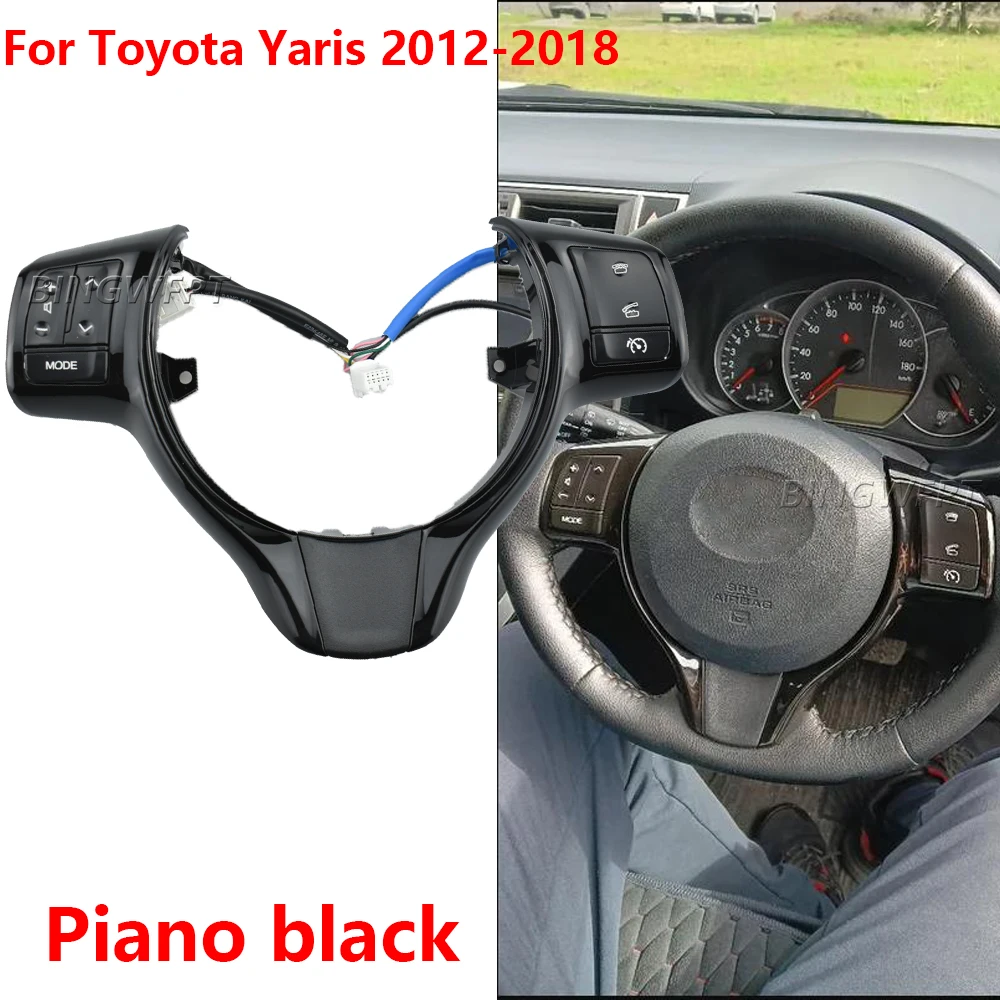 

Многофункциональные кнопки управления на рулевом колесе для Toyota Vitz / Yaris 2012 2013 2014 2015 2016