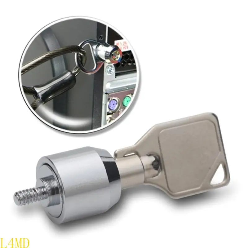 

Security Keys Lock Protections Anti-theft Desktop Computer Chassis Management Computer Case Lock with Keys Replacement