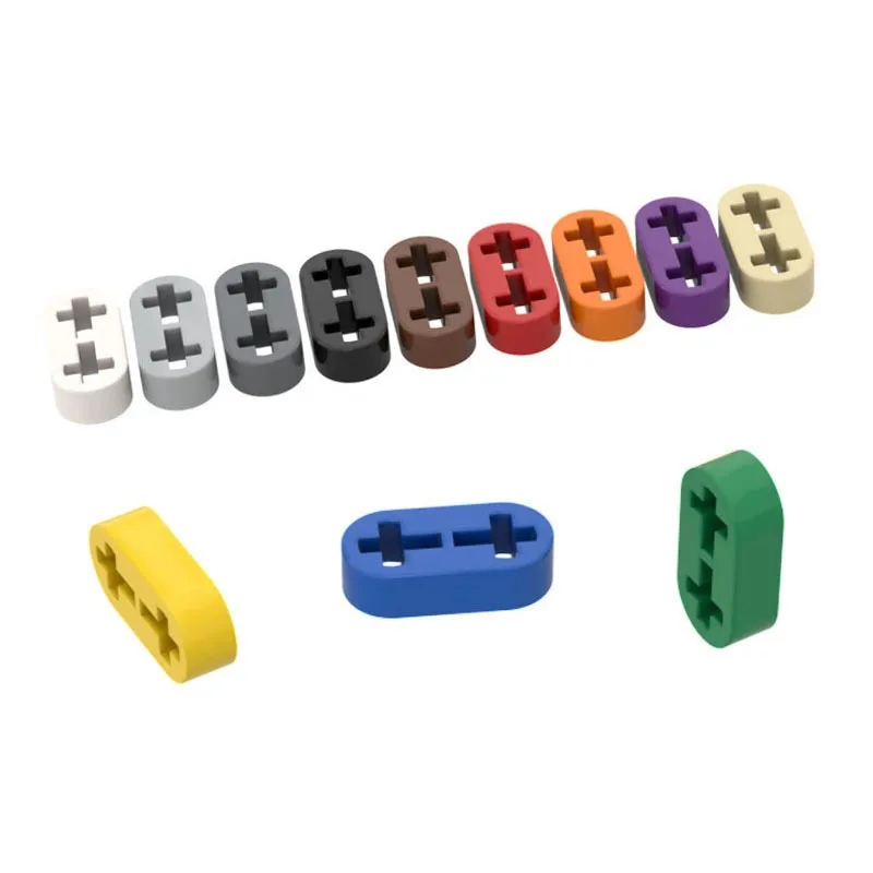 

100 шт. 41677 Технологичные строительные блоки-кирпичи Liftarm Thin 1X2, аксессуары для конструкторов, механические детали для творчества и DIY