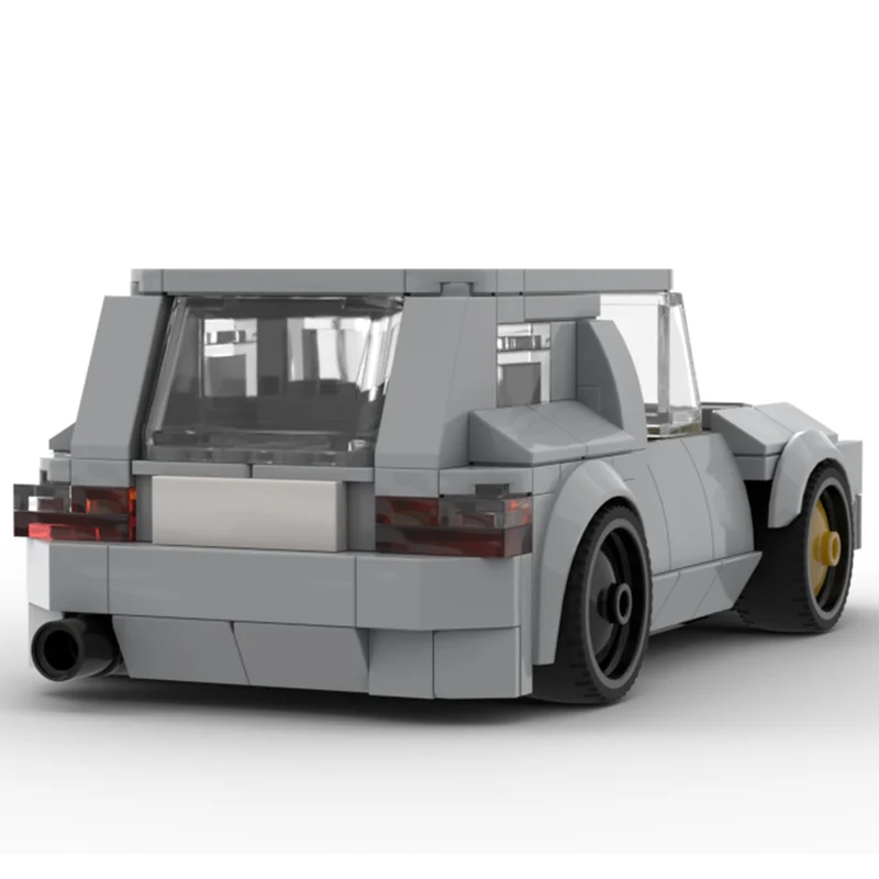 시티카 모델 MOC 빌딩 블록 Mk1 고성능 해치백 모듈형 기술 어린이 휴일 선물 조립 장난감 세트