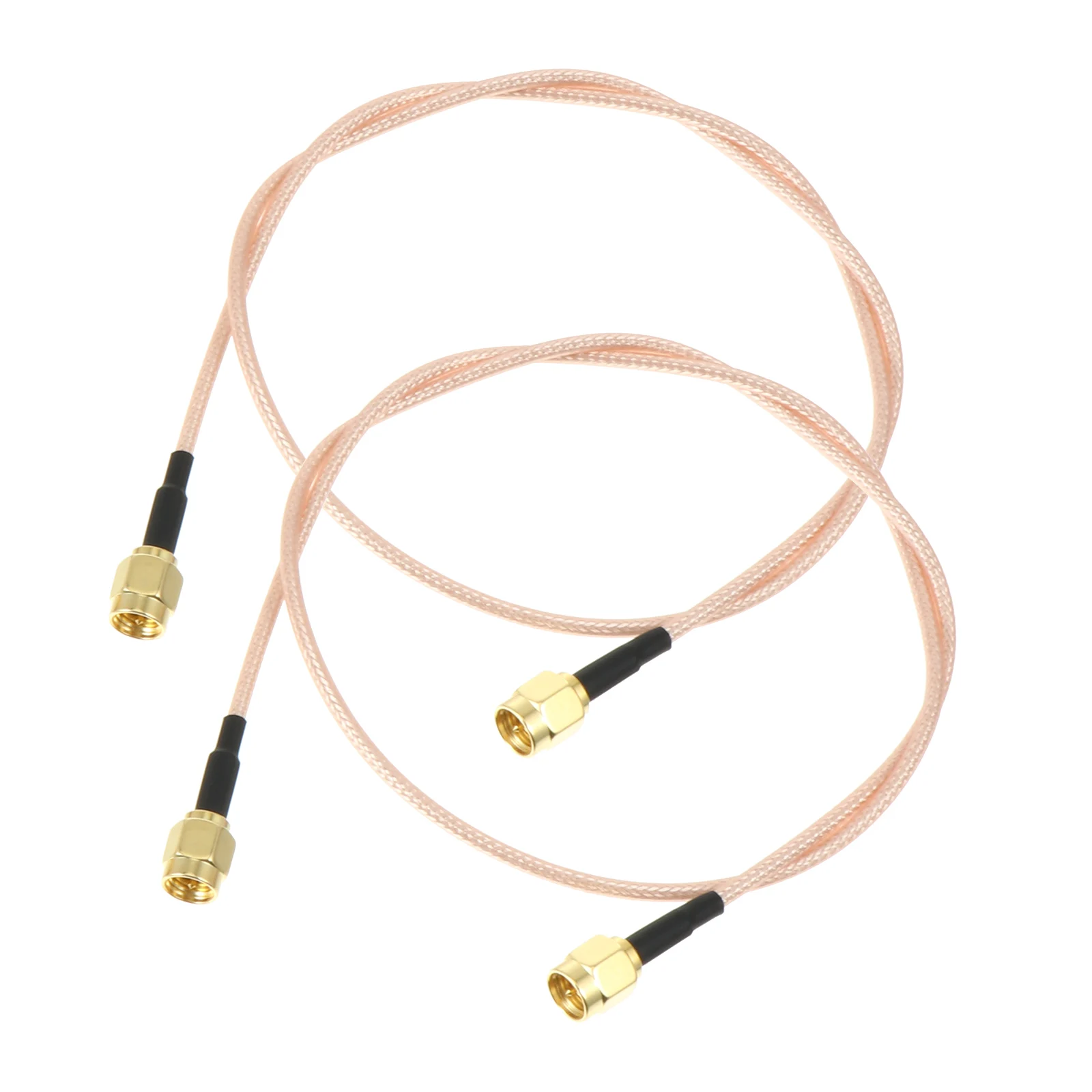 

2 Pcs SMA Adapter Cable Corrosion Resistance High Performance Extension Cord Acid Copper to