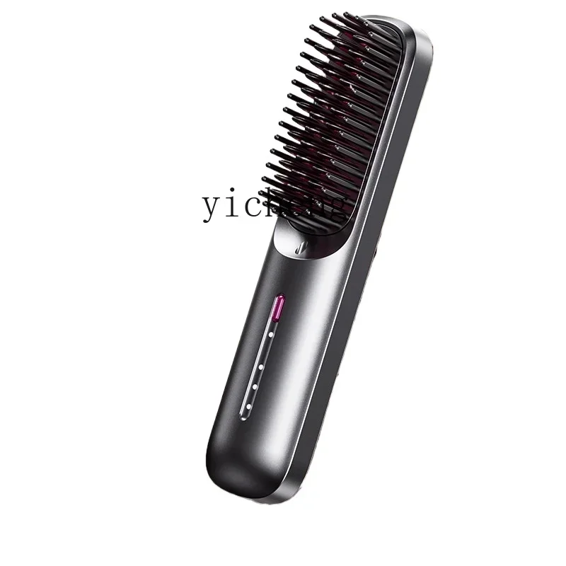 XL wireless hair straightener, negative ions do not hurt the hair, fluffy, portable, straight plate clip, curling iron