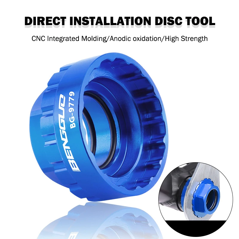 عالية القوة 12 سرعة الدراجة التثبيت المباشر القرص تفكيك أداة دراجة قفل حلقة أداة إزالة الصواميل ل M7100/M8100/M9100 XT