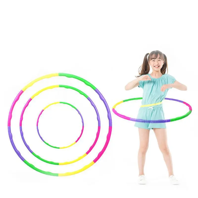 Cerceau de fitness rotatif détachable enfants