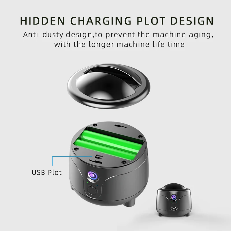 

360 Degree AI Face Tracking Gimbal Stabilizer AI Robot Auto Cameraman Phone Holder Auto Motion Smart Follow Bracket