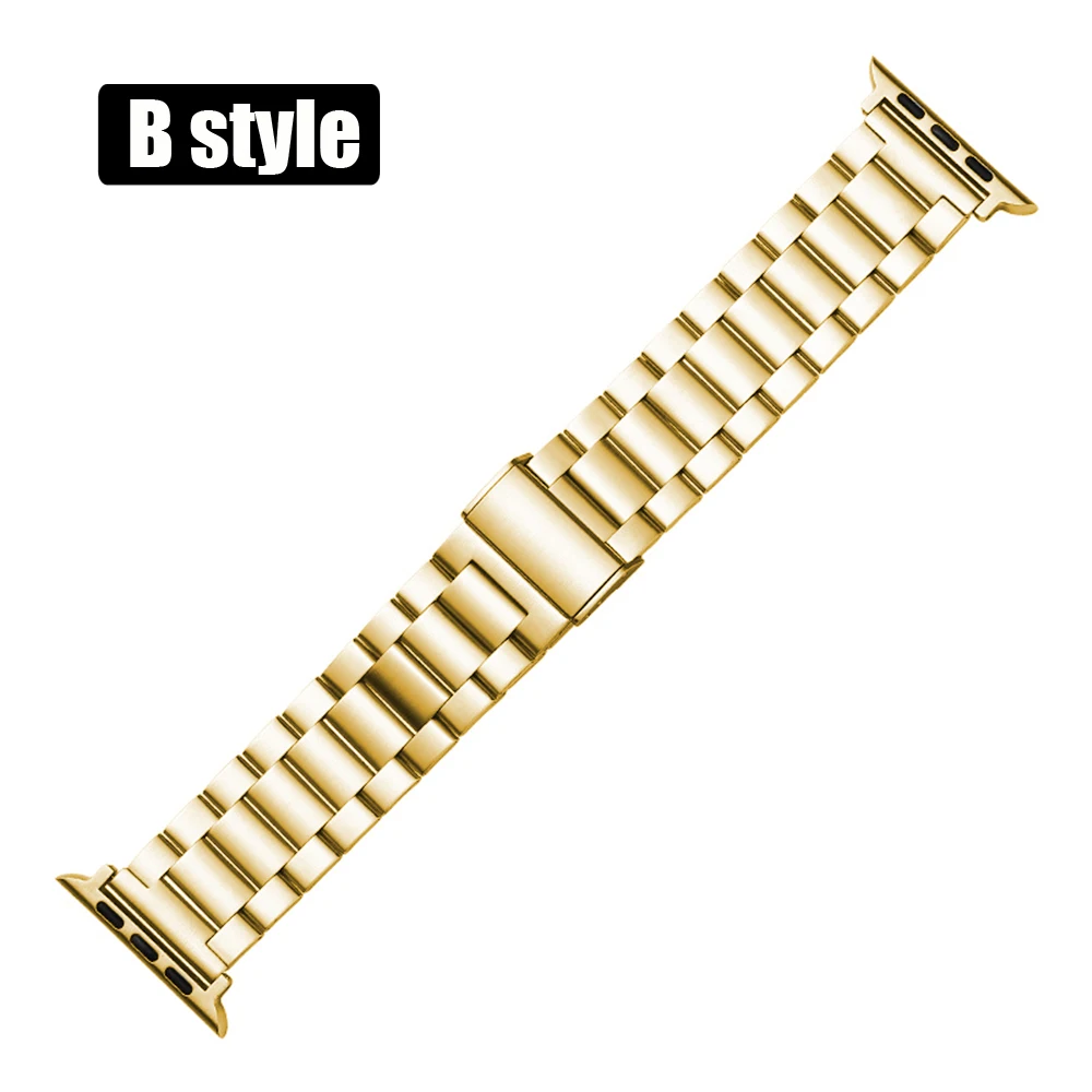 Klassisches Edelstahlarmband für Apple Watch 11 10 46mm 42mm, Ultra 2 49mm, 9 8 7 6 5 4 SE 45mm 44mm 41mm 40mm, 3 38mm Armband