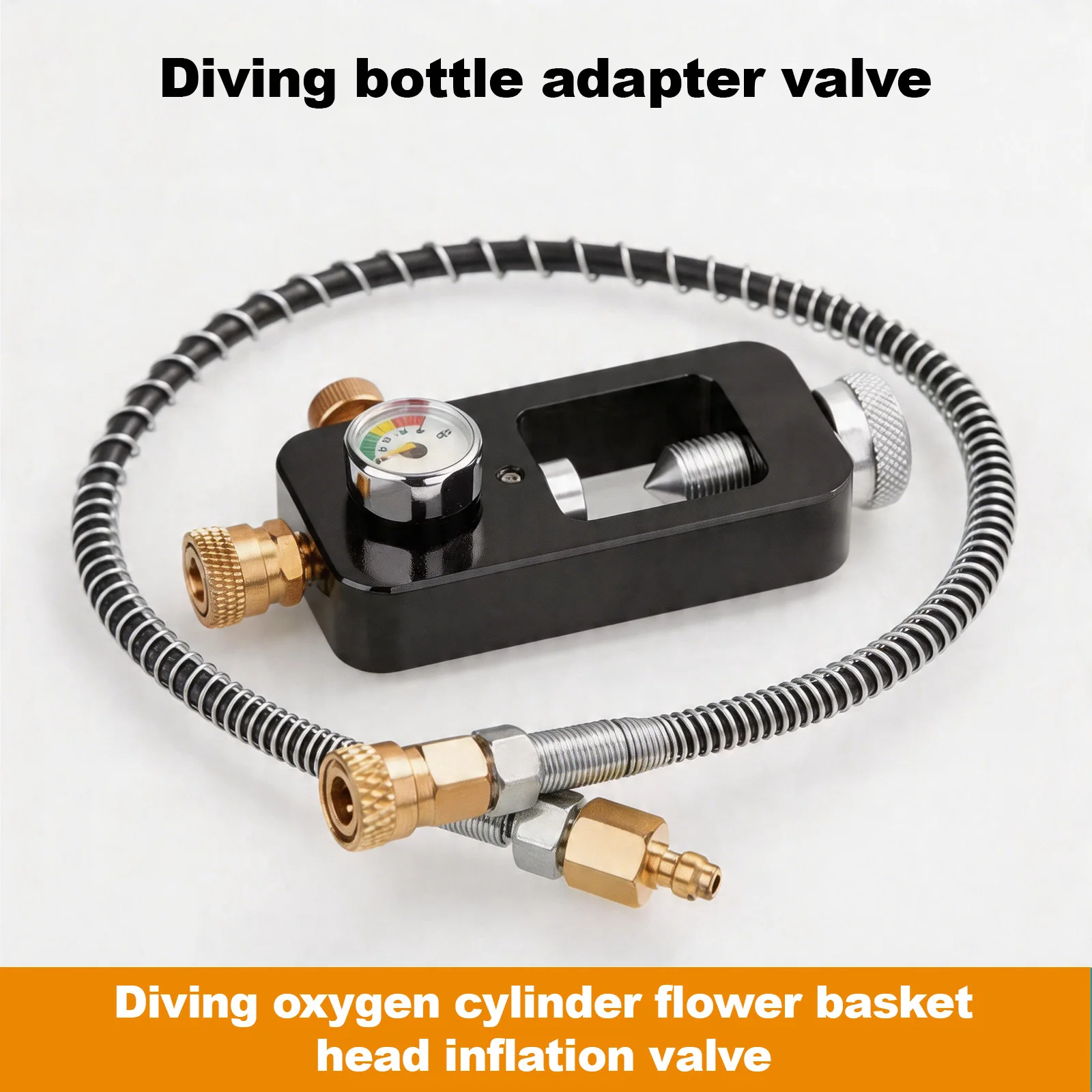 

Адаптер для заправки баллонов для дайвинга, регулятор давления HPA, станция для заправки, 40 МПа, 6000 PSI