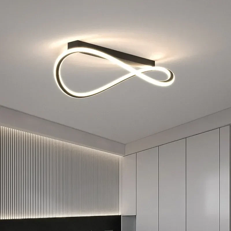 

Creative Simple LED Ceiling Lamp Modern Round Bedroom Lights Living Room Dining Room Study Hallway Lamps Home Decoration