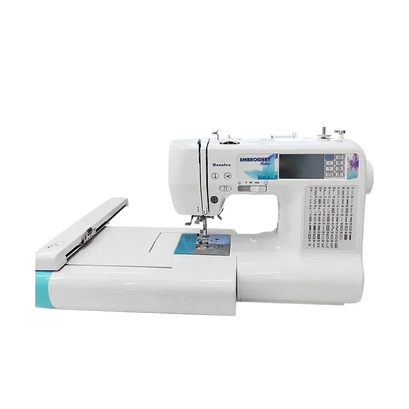 Rosatex 890 Home Use 650 Rpm Sewing Small Embroidery Machine Computerized