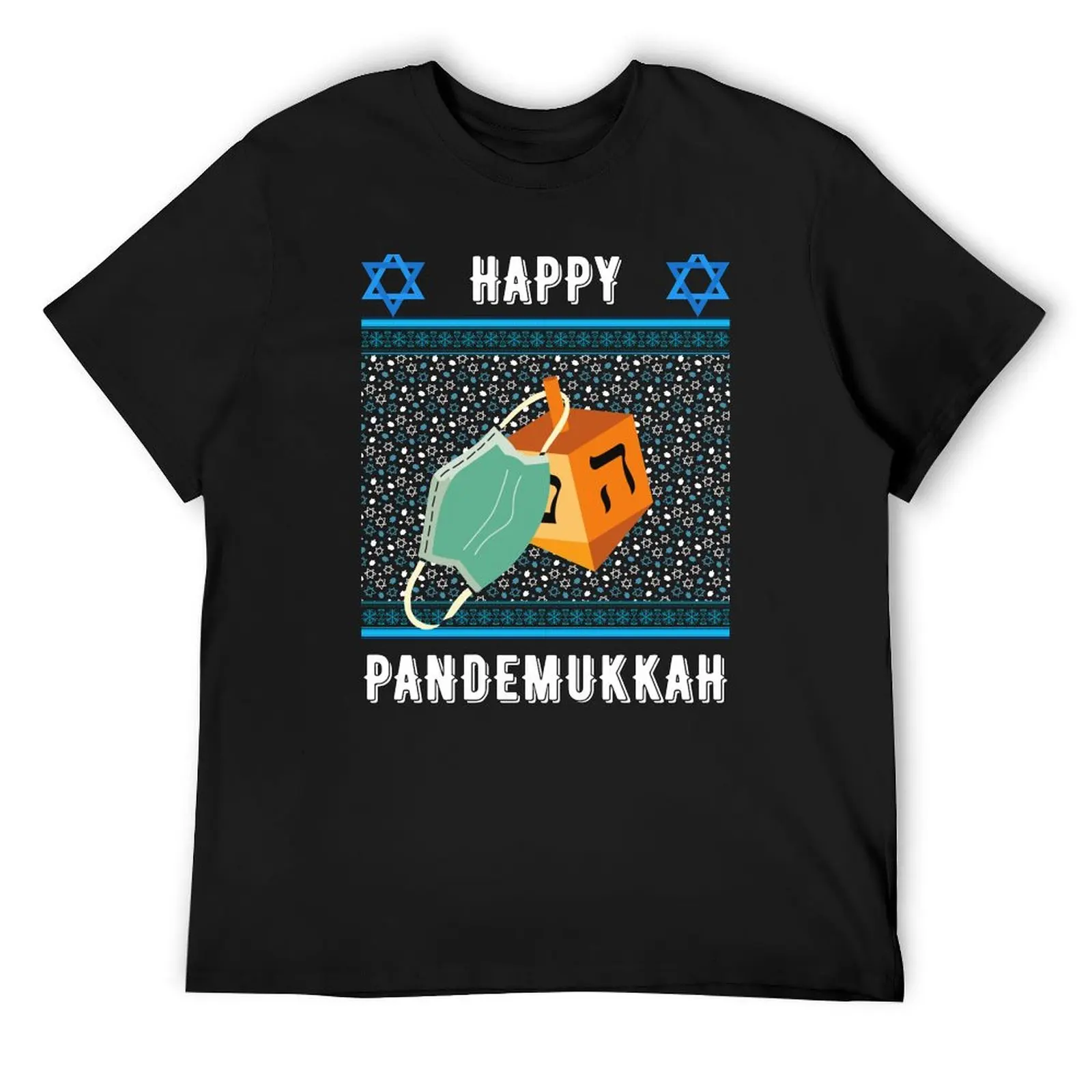 Funny Hanukkah 2020 in Quarantine T-Shirt aesthetic clothes korean fashion T-shirt men