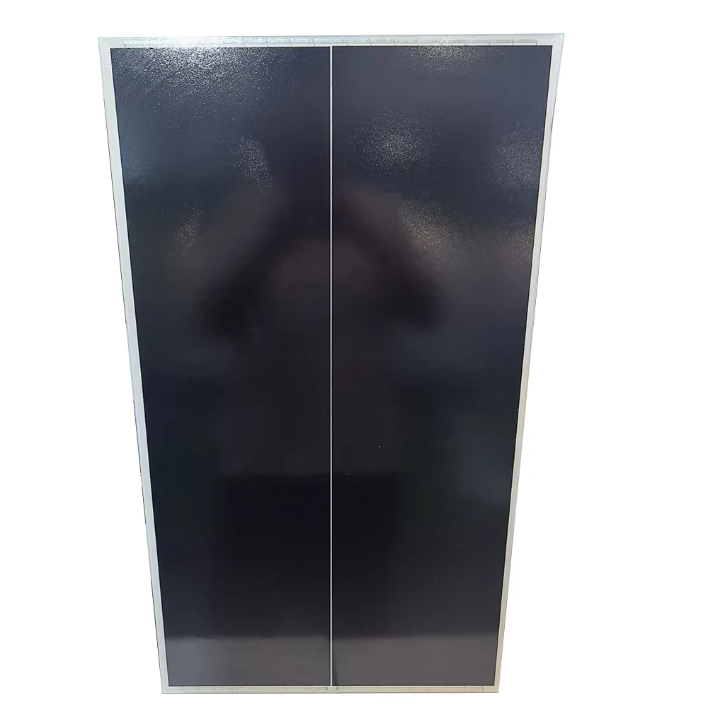 Cell Curved Roof Tile for Building Integrated All Back High Efficiency IBC Glass BIPV Solar Panel 110W 1100*650mm Half