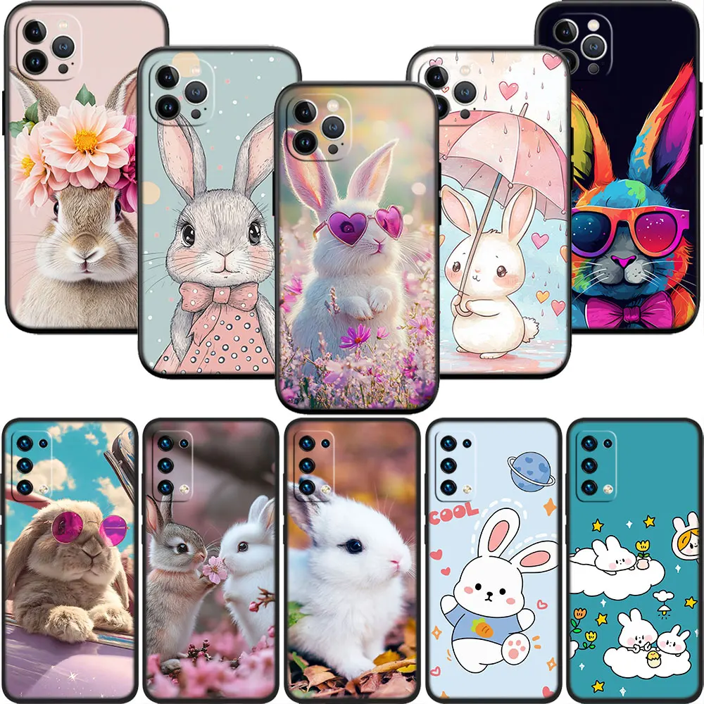 MN10 Cartoon Rabbit New High-End Shell Phone Case for Xiaomi Poco M4 M5 M6 M7 X3 X6 X7 X8 F8 C81 C85X Ultra Pro GT NFC