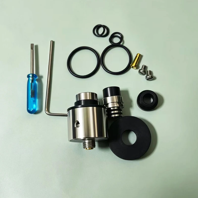 Hussar Legacy v2 22mm RDA  with 24mm Beauty Ring 316SS and BF Pin for 510  vs Hussar V2 spare parts - view 6