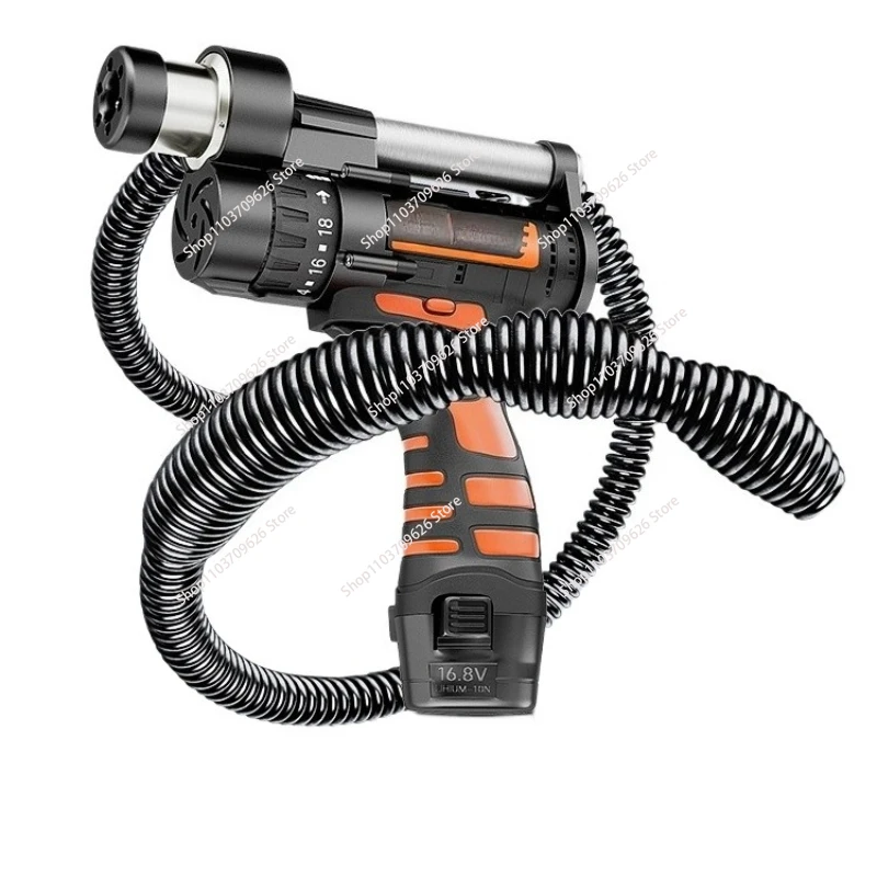 Home Electric Spring Type Pipe Dredge Machine Sewer Toilet Blockage Dredging Artifact Drain Clogging Cleaning Tool