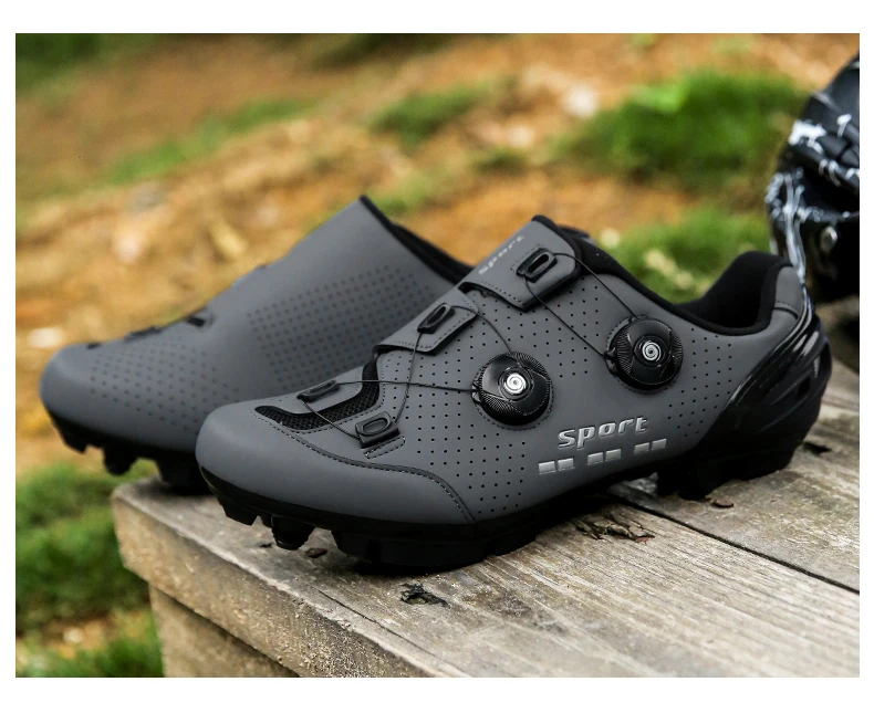 Professional Man Cycling MTB Shoes Road Cycling Flat Pedal Bike Sneaker Racing Women Flat Pedal Bicycle Spd Biking Footwear