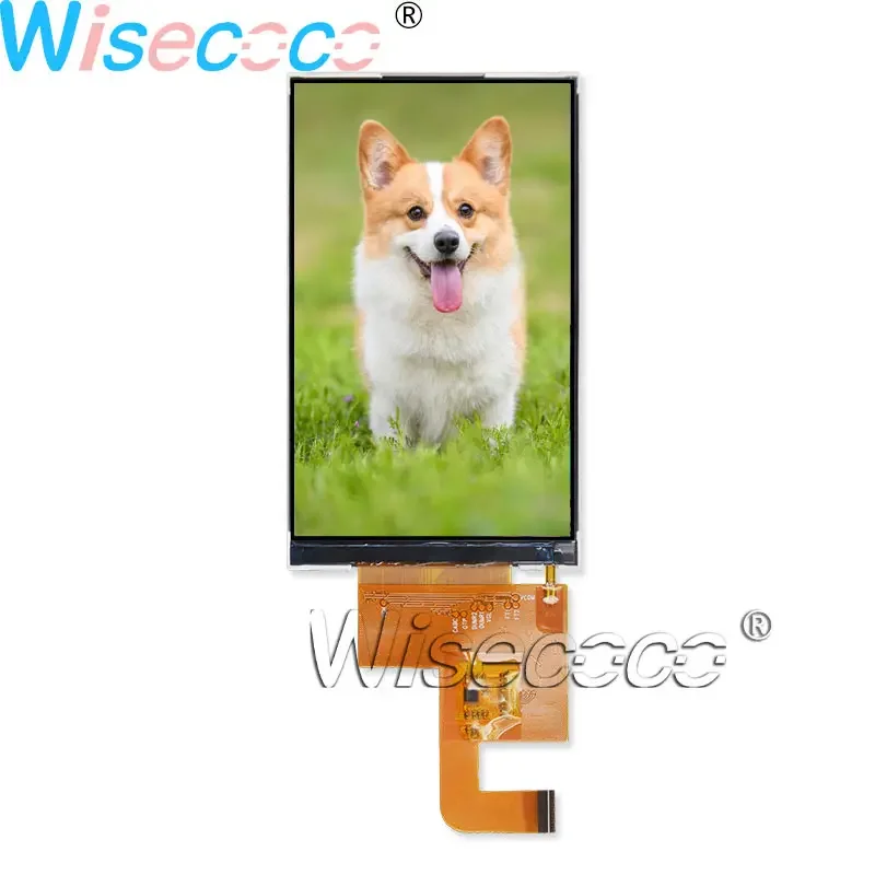 

Wisecoco 4inch 480*800 LCD screen 550nits IPS MIPI 25 pins FPC display for Handheld & PDA