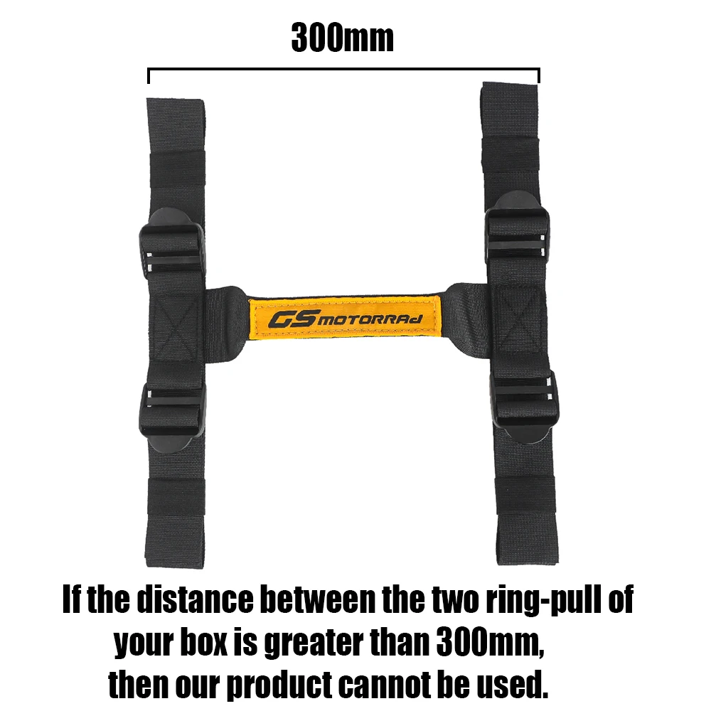 For Voge 900DSX 525DSX Luggage Box Strap Side Panniers Belt Top Case Handle Rope For BMW F900R/XR R1300GS For Benelli TRK 702X
