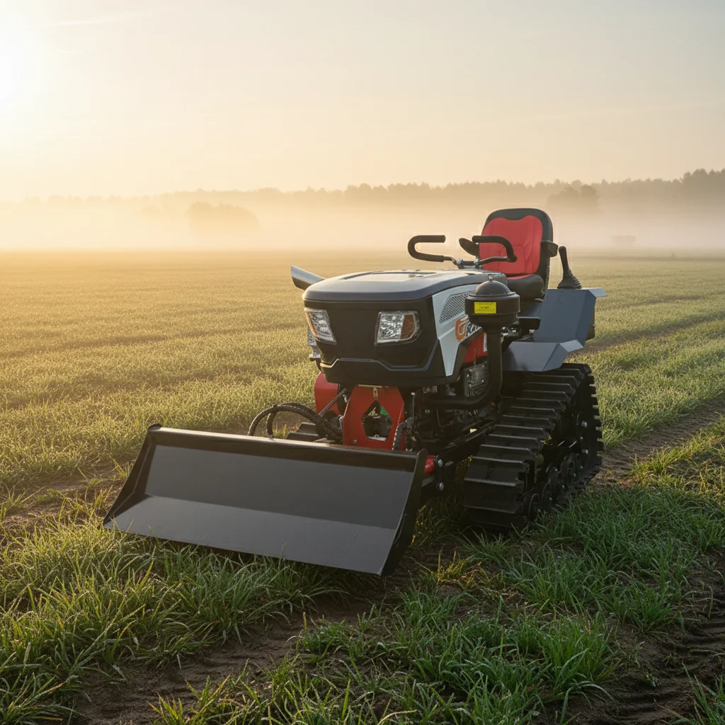 

Customize Crawler Tractor 35hp With Backfilling Implement For Orchard