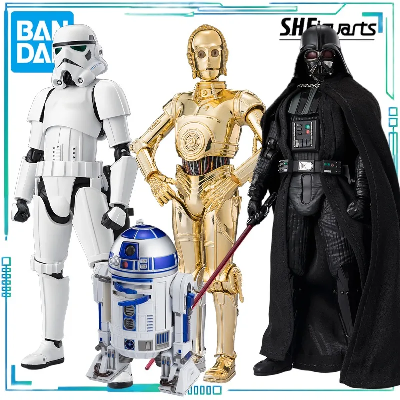 

BANDAI Genuine S. H. Figuarts Series Movable Toys American Series (New Hope in Star Wars) Movable Finished Product Model