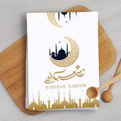 Eid Mubarak Kitchen Towel 2025 Ramadan Kareem Supplies Muslim Islamic Festival Party Home Table Decoration Eid Al Adha Gifts