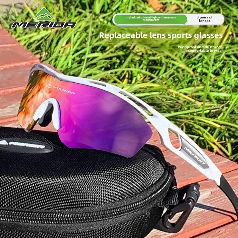 Trendy gepolariseerde bril zonnebril luxe heren dames fietsen fietsaccessoires fietsen veiligheid hardlopen sport