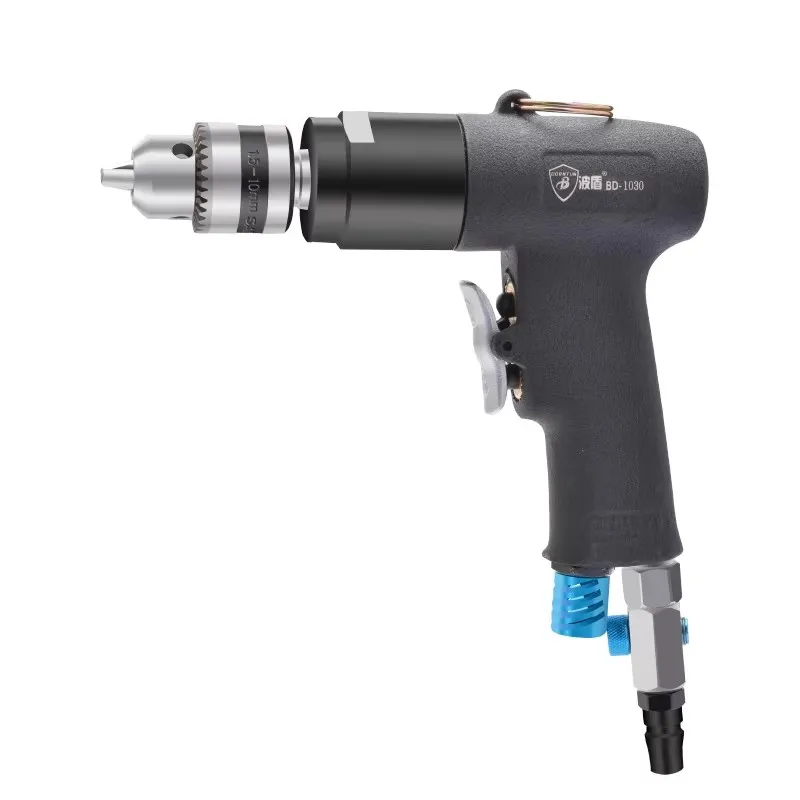 Bodun 3/8 Pneumatic Pistol Drill 10mm Air Drill Pneumatic Drill Air Tapping Drill Bd-1030