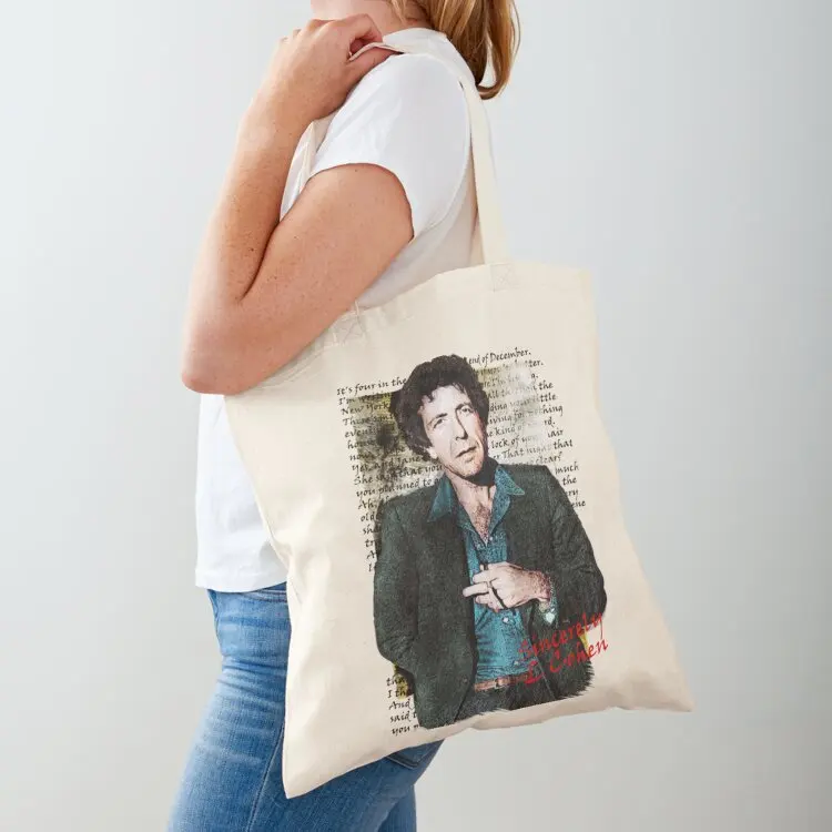 

Leonard Cohen Famous Blue Raincoat Tote Bag tote bags cloth bags women bag Handbags women tote bag men's
