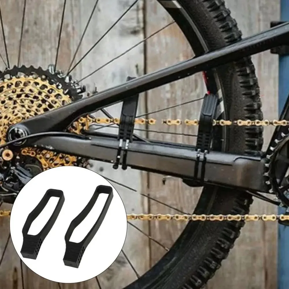 Защита цепи для велосипеда MTB, легкая, с креплением на раму, для односкоростных и шоссейных велосипедов, из ПВХ, наклейка-протектор для цепи, запчасти