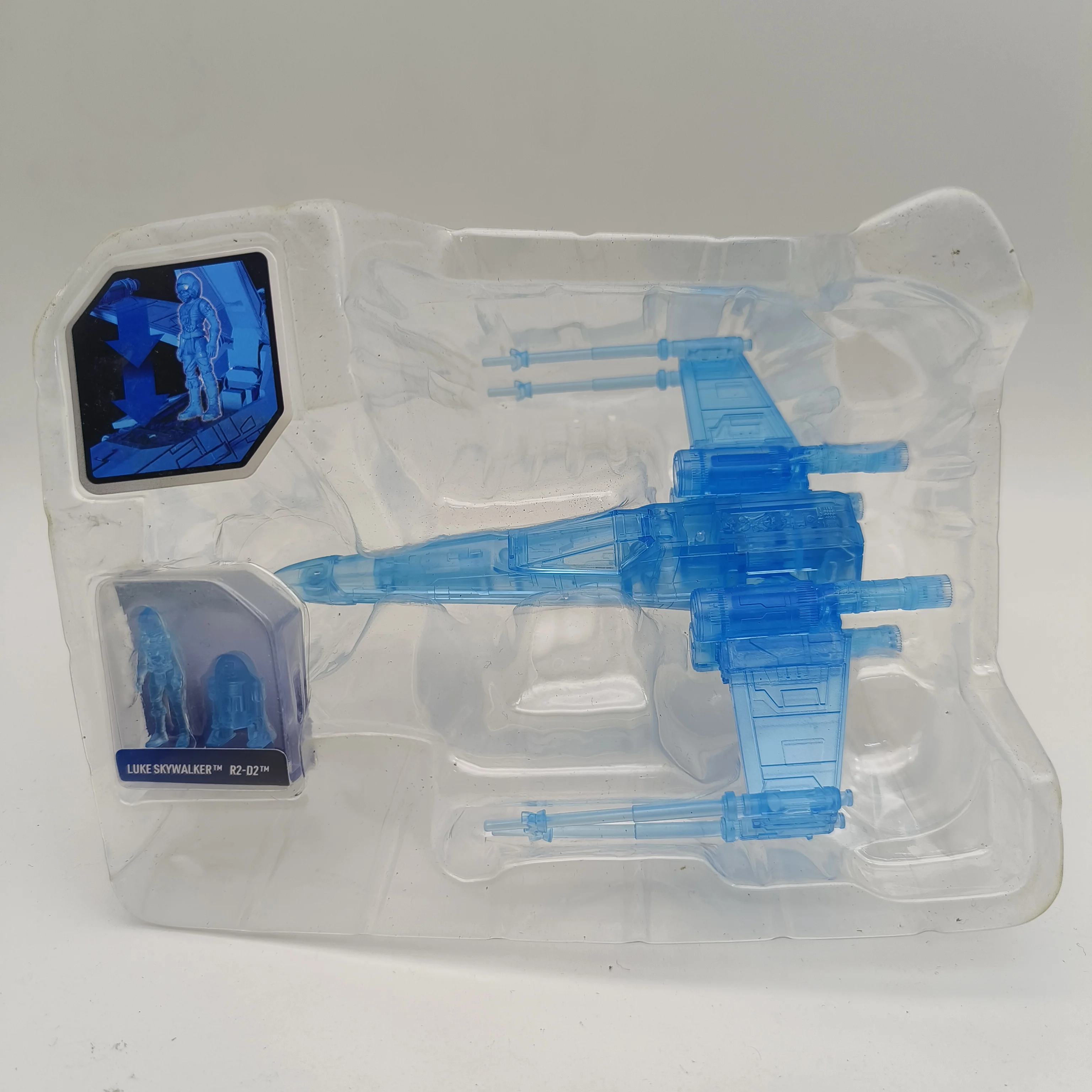 هاسبرو ستار وورز مركبات صغيرة بمقياس 1/72 الدفعة: سلسلة القوارب المقاتلة X-Wing/TIE، نموذج البضائع السائبة للتجميع