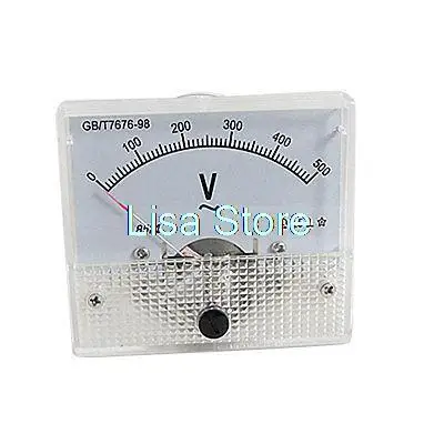 

85L1 Class 2.5 Accuracy AC 0-500V Analog Panel Volt Meter