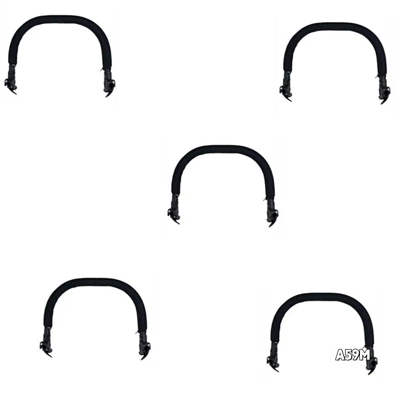 

5X Baby Stroller Armrest Bumper Bar Front Guardrail Front Armrest Fence Handlebar Oxford Cloth Pram Pushchair For Yoyo