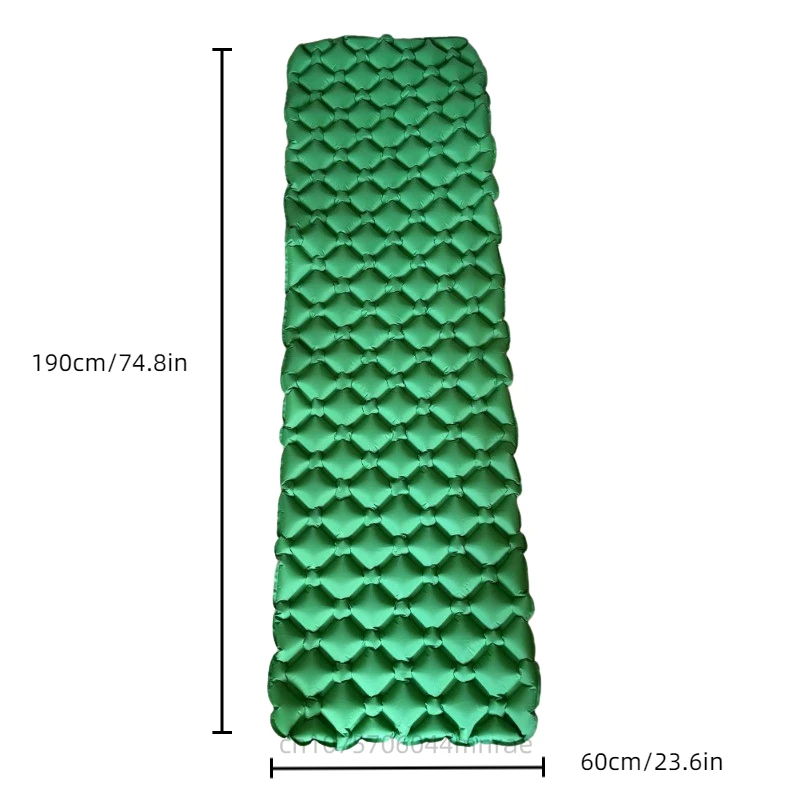 다이아몬드 모양의 TPU 팽창식 매트, 야외 텐트 수면용, 초경량 및 습기 방지 패드, 1 인용, 신제품