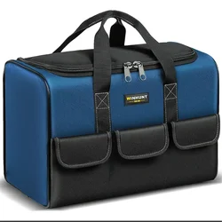 Three Types Tool Bag Professional Electrician Waterproof Working Multifunction Organizing Storage 1680D Oxford Cloth Tool Bag