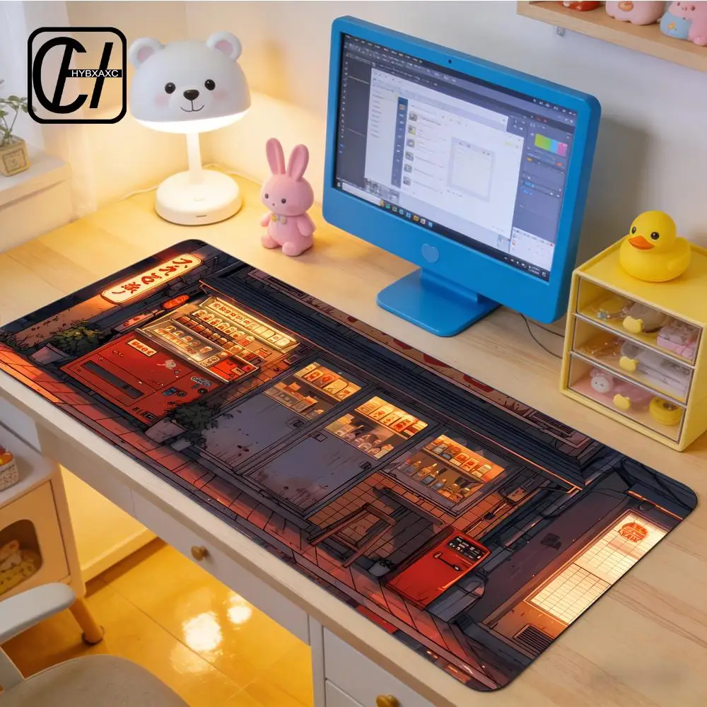 

Computer Mouse Pad Gamer Japan Aesthetics Desk Mat Office Accessories Pc Cabinet Mousepad Keyboard Gaming Mats HYB XXC Mause