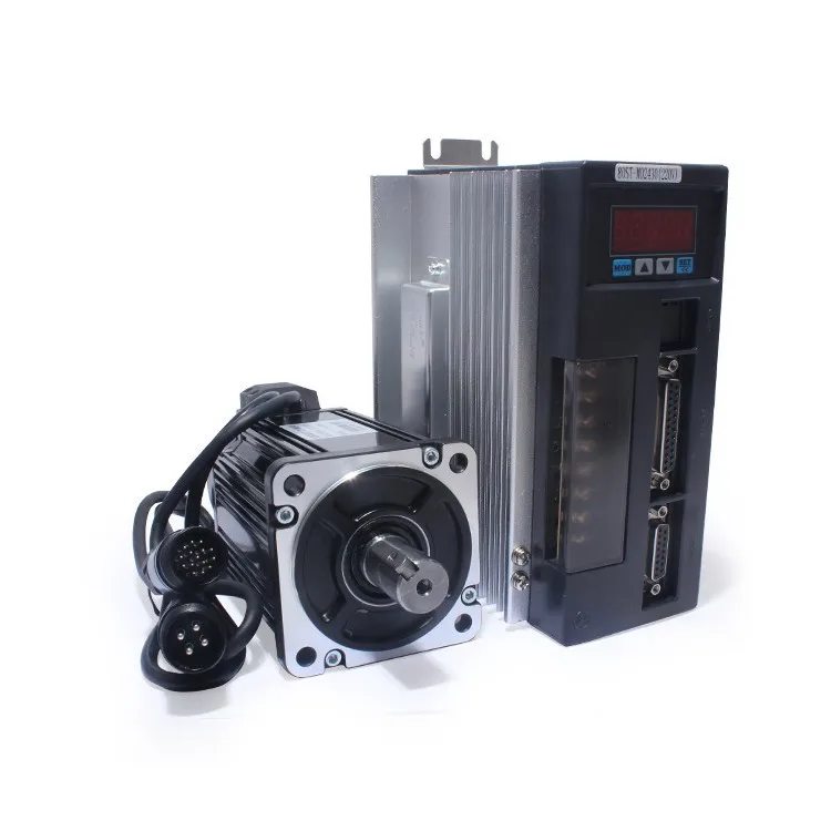 380V 4.3 KW 1500RPM 27N.M. 4300W Three-Phase 180ST-M27015 AC Servo Motor  Matched Permanent Magnet Driver AASD-40A