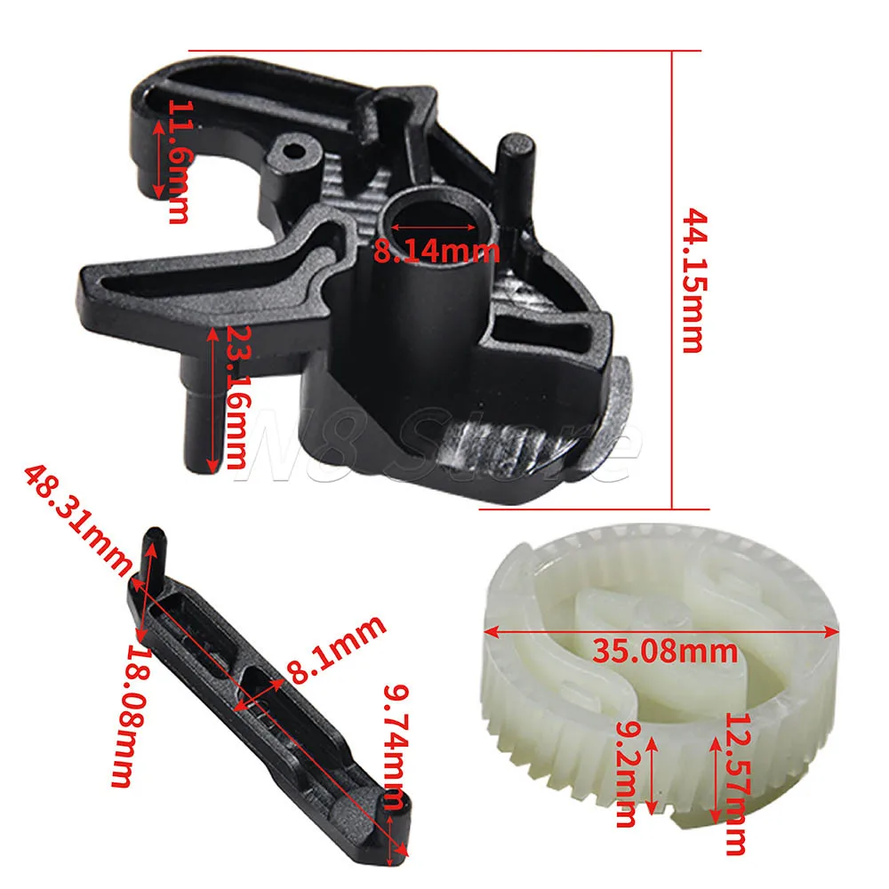 Deurslot Centrale Vergrendeling Actuator Reparatie Set Links & Rechts Fit Voor Bmw 3 Serie E90 E91 E92 E93