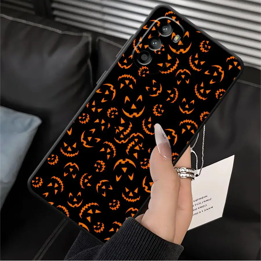 حافظة لهاتف Moto Edge 20 30 X30 Pro S30 Pro Monster Halloween Ghosts