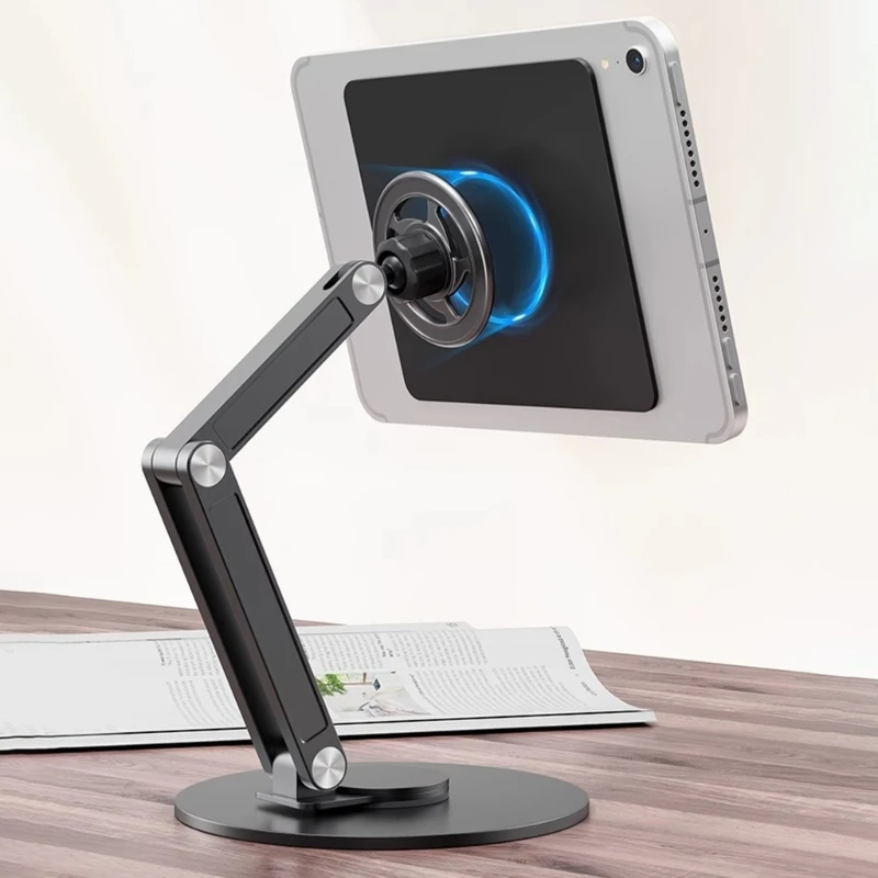 Iron Leather Adhesive Plate For Tablet Stand Stability Secure Mounting Solution For 7.5-11Inch Devices Including Pad Mini Series