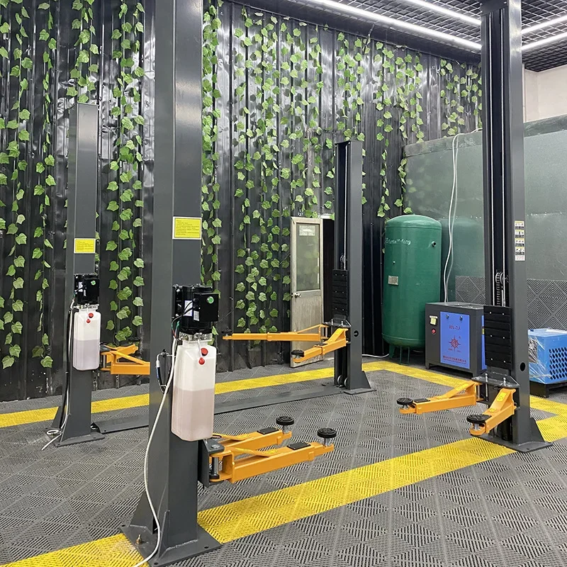 Double column car lift Double cylinder hydraulic car lift