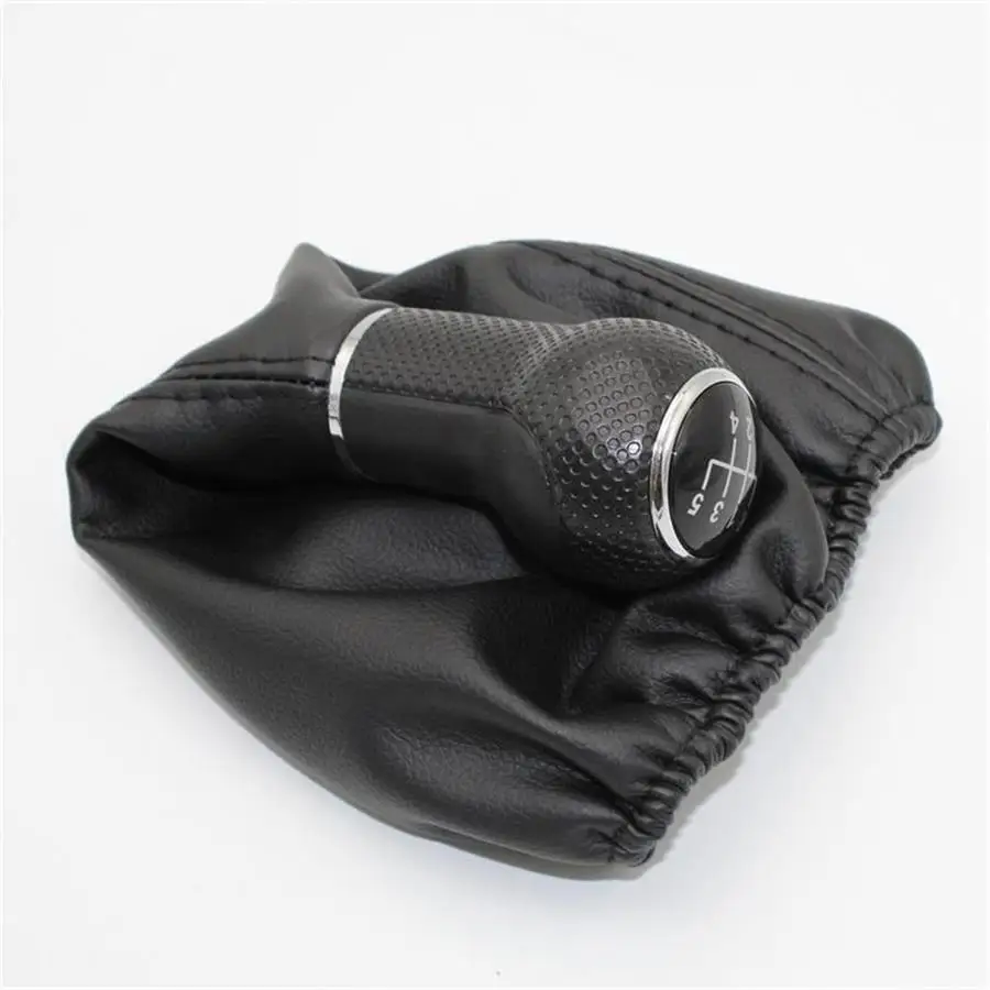 5 Speed Car Gear Shift Knob Leather Boot For VW  LUPO 6X1 1999 2000 2001 2002 2003 2004 2005 2006 New
