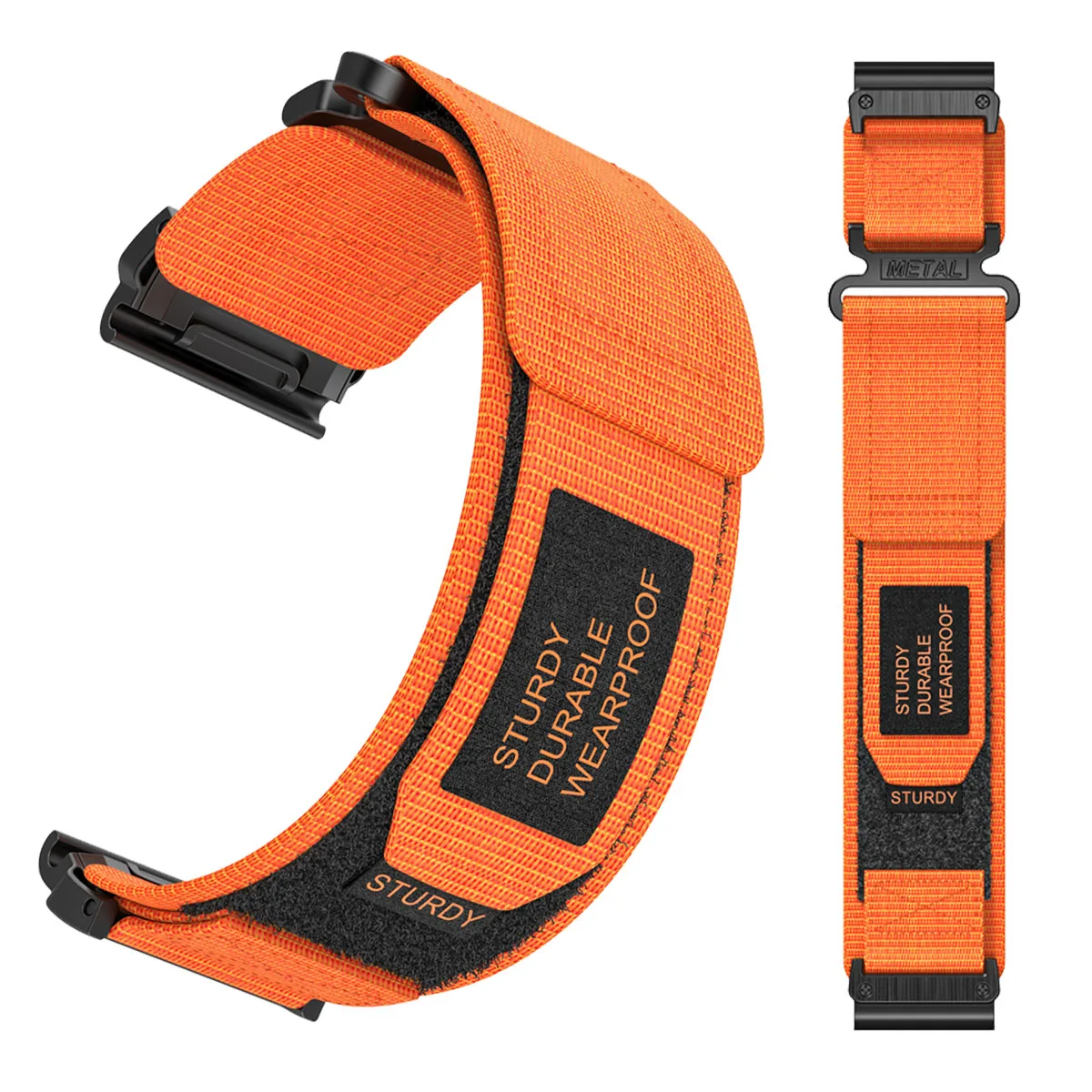 26mm 22mm Nylon Schnellwechsel-Armband für Garmin Fenix8 8pro 7X 7 Pro Fenix E 6X 6 5X 5Plus Forerunner 970 965 955 Enduro 3 Uhrenarmband