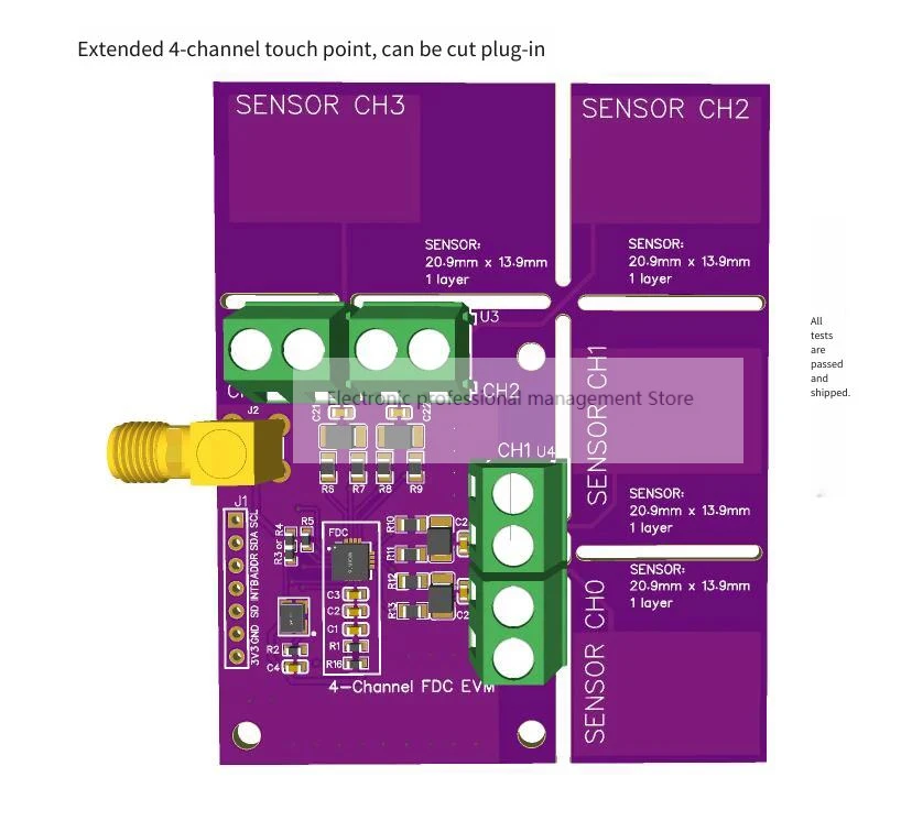 Évaluation détaillée du module FDC1004 EVM une solution performante pour les capteurs capacitifs