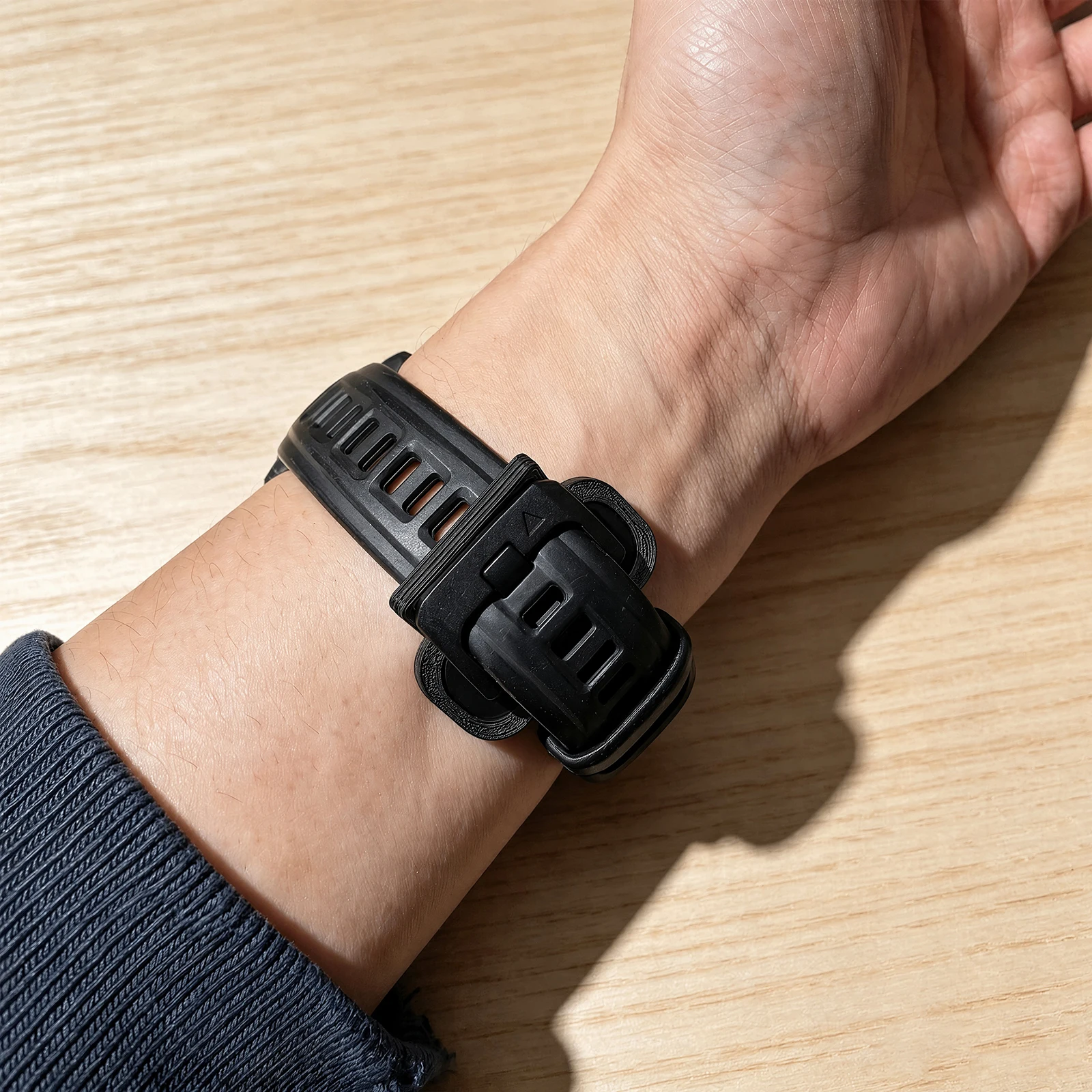 For Fitbit Air 18mm Watch Band Connector Adapter PLA Universal Strap Holder Bracket Mount Black White Gray